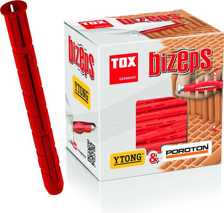 Produktbild Tox Spreizdübel Bizeps 10x90 mm 25 Stück (25 Stk.)