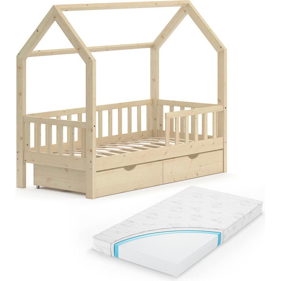 Thumbnail - VitaliSpa, Kinderbett, Hausbett Wiki (80 x 160 cm)