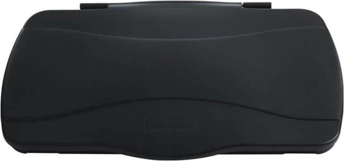 Produktbild Rubbermaid Deckel Polyethylen schwarz B343xT543mm passend für Wertstoffsammler 60/87 l Klappdeckel (87 l)