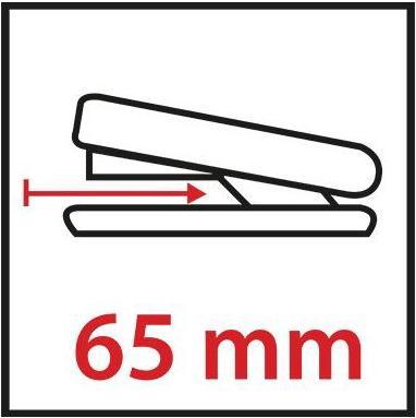 Actual product image Novus Stapler B 3 24/6 26/6 fixed/removable/nail 30 sheets (80 g/m²) metal/plastic blue (30 Sheets)