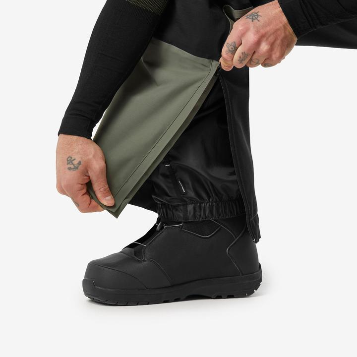 Produktbild Dreamscape Snowboardhose Skihose Herren - SNB 500 khaki (M)