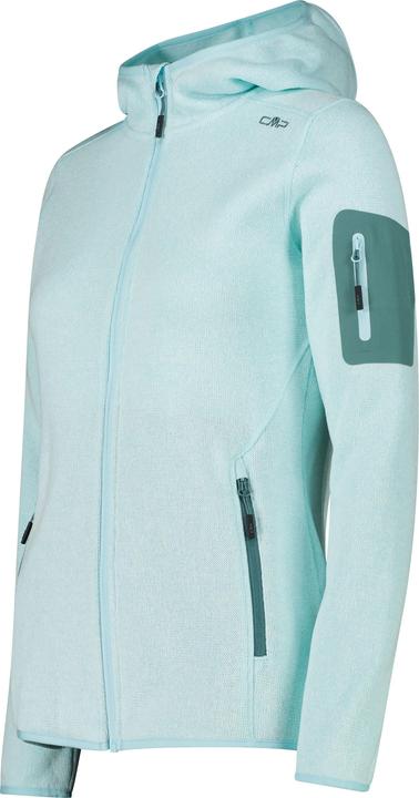 Produktbild CMP Campagnolo Women's Jacket Fix Hood Jacquard Knitted 3H19826 (48, 3XL)