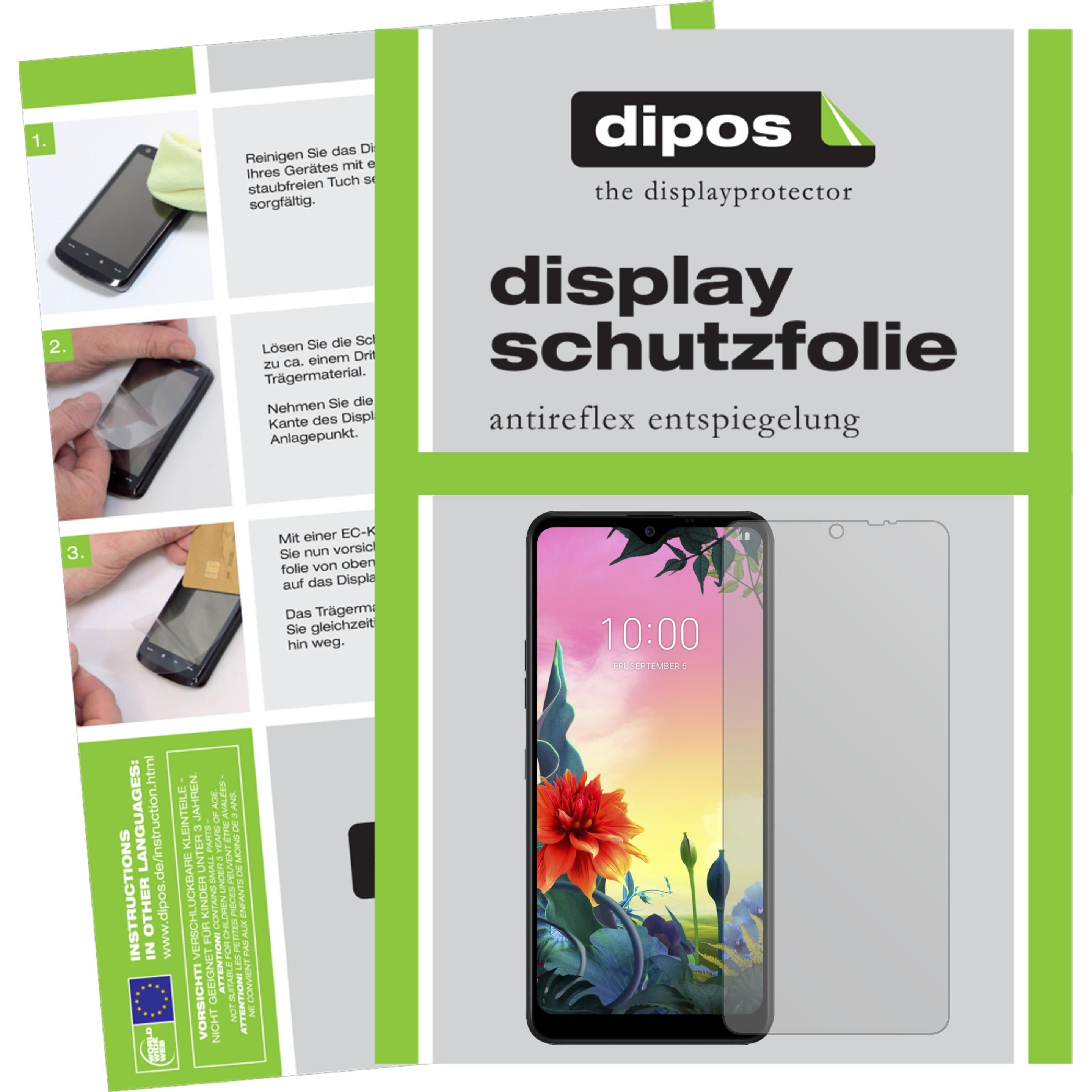 Thumbnail - Dipos Displayschutzfolie Antireflex (6 Stück, LG K50s), Smartphone Schutzfolie, Transparent