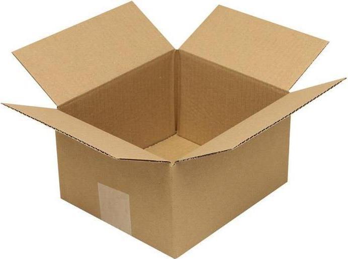 Transpak Folding carton 1-wall height creasing dimensions 200x200x80mm quality 1.20 B brown brown (50 x)