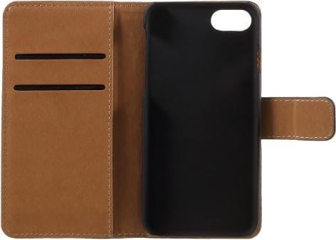Image du produit Ueli Express iPhone SE / 8 / 7 Livre Etui en cuir véritable avec porte-carte Noir (Apple iPhone 7, Apple iPhone 8, Apple iPhone SE (2ème génération), Apple iPhone SE (3ème génération))