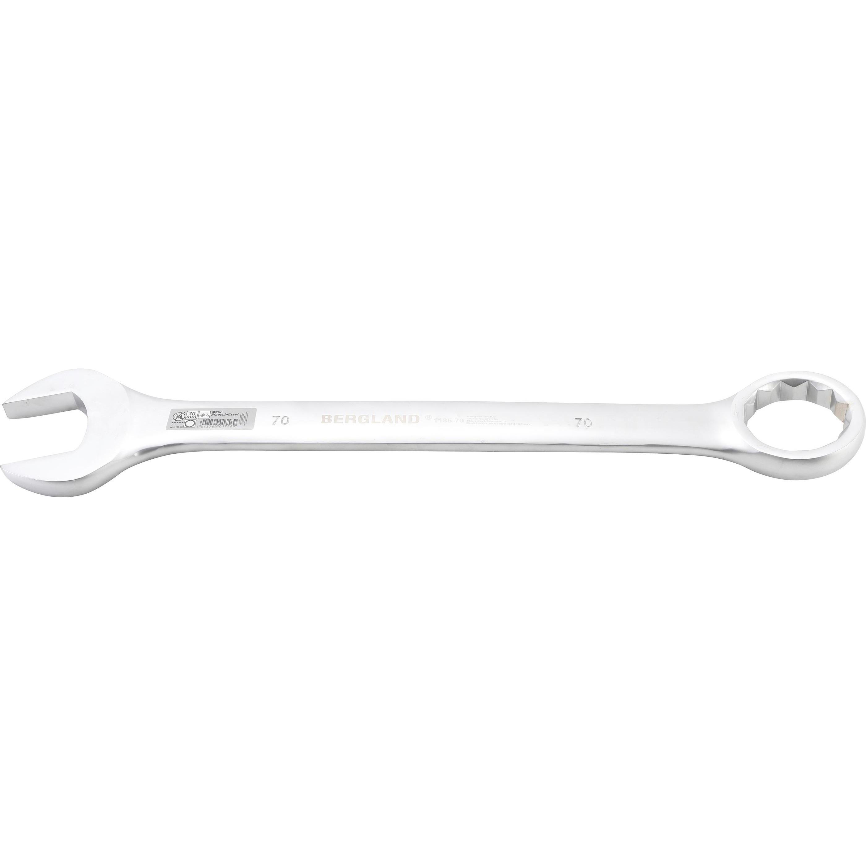 BGS, Schraubenschlüssel, Maul-Ringschlüssel SW 70 mm (70 mm)