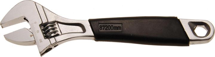 Actual product image BGS Adjustable Wrench with soft Rubber Handle max. 25 mm (26 mm)