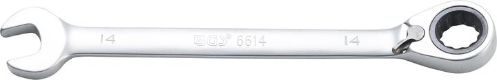 Produktbild BGS Ratschenring-Maulschlüssel umschaltbar SW 14 mm (14 mm)