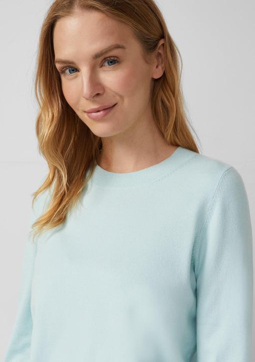 Produktbild S.Oliver Strickpullover Strickpullover aus Viskosemix (48)