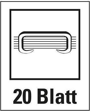 Immagine prodotto Soennecken Pinzatrice Denominazione del tipo di punti: 24/6, 2 Capacità di pinzatura: 20 fogli (80 g/m²) (20 lamelle)