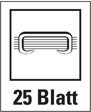 Produktbild Soennecken Heftgerät Typbezeichnung der Heftklammern: 24/6, 2 Heftleistung: 25 Bl. (80 g/m²) (25 Blätter)