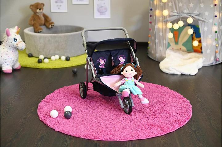 Image du produit Knorrtoys Zwillingspuppenwagen Duo - "princess blue"