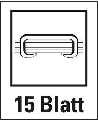 Produktbild Soennecken Heftzange 110 Typbezeichnung der Heftklammern: No. 10 Ausführung der Heftungsart: heften/nadel (15 Blätter)
