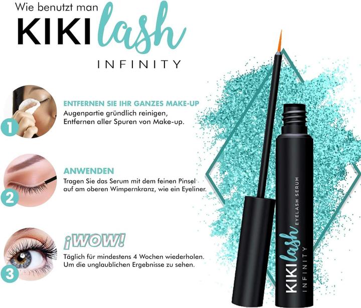 Actual product image Kikilash Eyelash serum (3 ml)