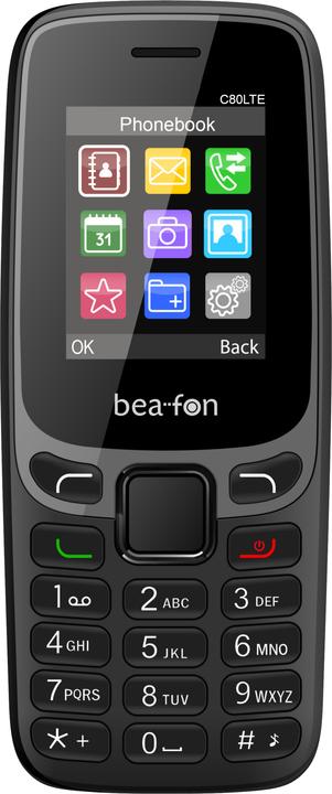 Bea-Fon C80 LTE nero (1.77", 0.31 Mpx, 4G)