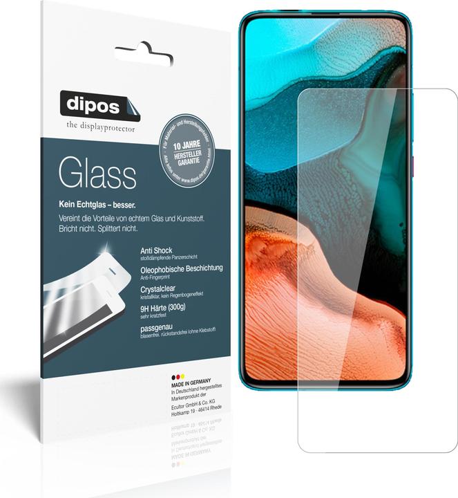 Actual product image Dipos Screen Protector Anti-Shock (2 Piece, Xiaomi Redmi K30 Ultra)