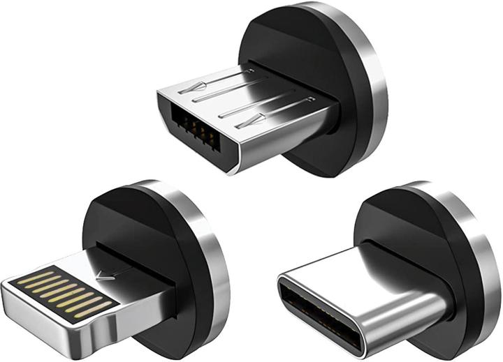 Image du produit Statik Mag.Tip for Mag.Chargecables PUP-0135 1xLightn.1xUSB-C,1xMicro-USB (10 W)