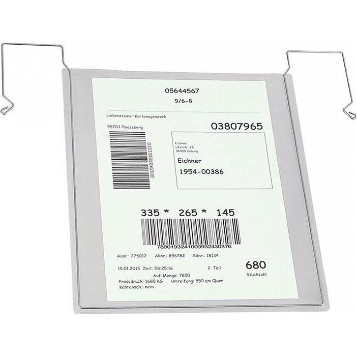 Eichner, Dokumententasche, Dokumententasche B280xH325 mm DIN A4 hoch mit flexiblem Drahtbügel (A4, Hoch)