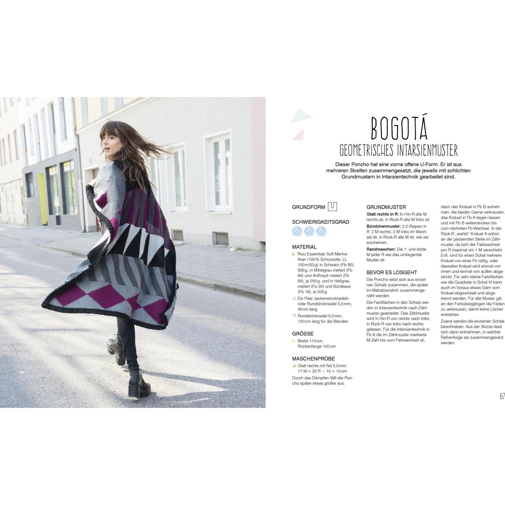 Thumbnail - Strick-Ponchos und Lieblings-Capes, Ratgeber von Helgrid van Impelen