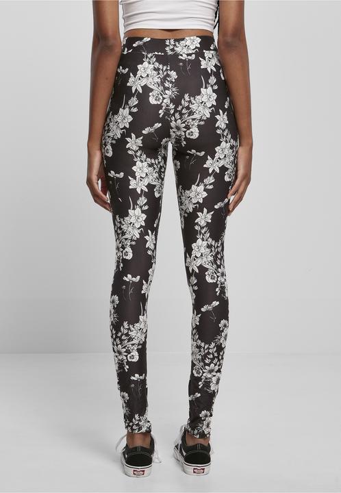 Actual product image Urban Classics Ladies Soft AOP Leggings (XS)