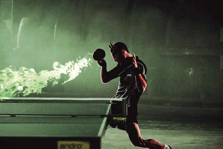 Image du produit Andro Hexer Powergrip - Tischtennisbelag 1.9 mm