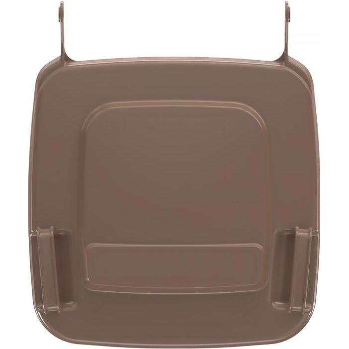SULO Deckel Polyethylen braun passend für Müllgrossbehälter 80 l, Abfalleimer, Braun