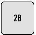 Image du produit Jbo Gabarit de filetage ANSI B1.1 UNF 5/8 ″x18 Ø nominal 15,875 mm Tolérance 2B