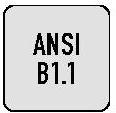 Image du produit Jbo Gabarit de filetage ANSI B1.1 UNF 5/8 ″x18 Ø nominal 15,875 mm Tolérance 2B
