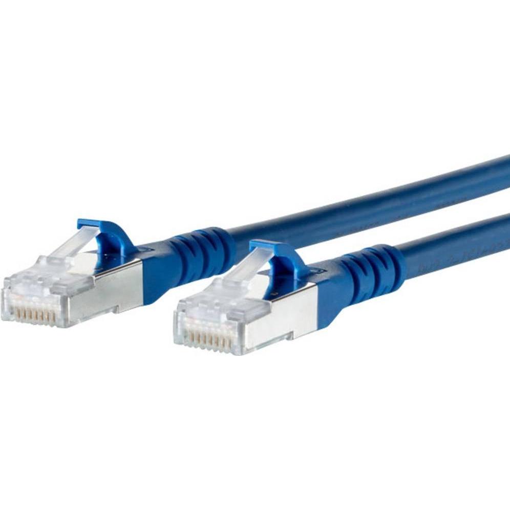 Metz Connect Patchkabel (S/FTP, CAT6a, 0.50 m), Netzwerkkabel