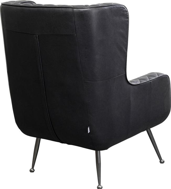 Image du produit Kare Design Fauteuil Nonna Smart cuir noir