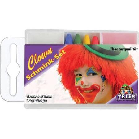 Fries Schminkset Clown