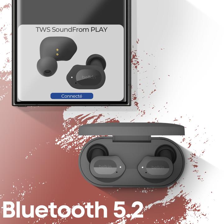 Productafbeelding Belkin Soundform Play Echt Draadloze In-Ear (ANC, 8 h, Draadloze)