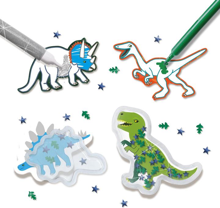 Actual product image Sombo SES Sticker maker dinosaur