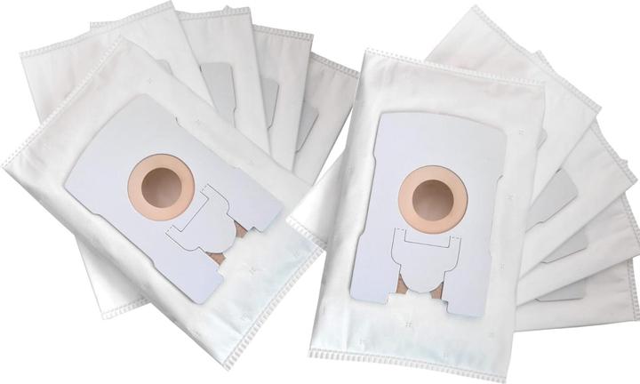 Plutoos 10 sacchetti per aspirapolvere adatti a Vorwerk Kobold VT 260, 265, 270 e 300, VT260, VT265, VT270 (10x)