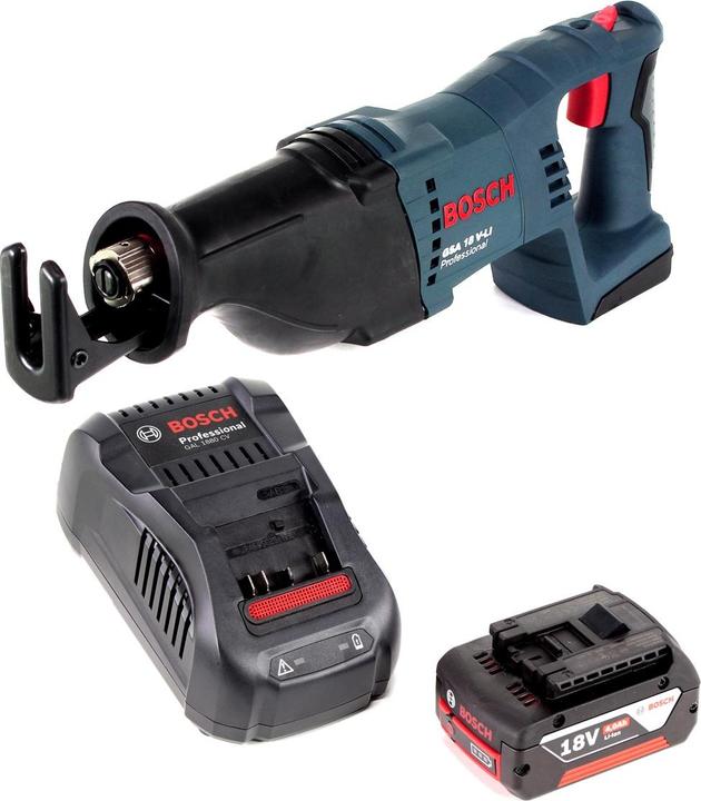 Produktbild Bosch Professional Bosch GSA 18 V-Li Akku Säbelsäge 18V + 1x Akku 4,0Ah + Ladegerät