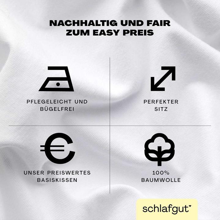 Immagine prodotto schlafgut Easy Jersey (Copricuscino, 70 x 90 cm)