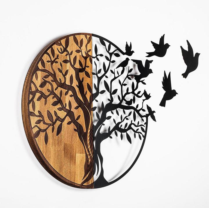 Immagine prodotto Wallxpert Birds Tree (92 x 71 cm)