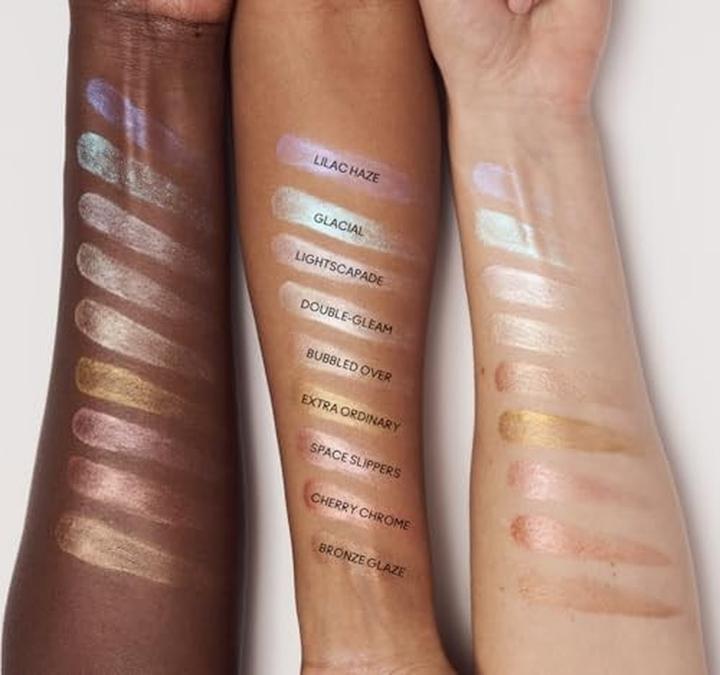 Immagine prodotto MAC Jeans Mac Cosmetics Skinfinish Lightstruck Liquid Highlighter Lilac Haze (Lilla Haze, Highlighter, 15 ml)