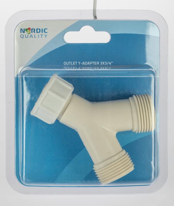 Actual product image Siemens Outlet Y-adapter 3 x 3/4"