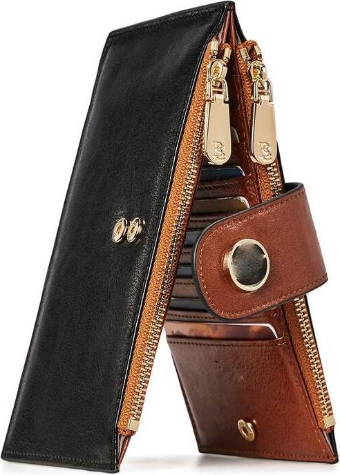 Produktbild Only-Bags.Store Kreditkarteninhaber, Brieftasche Damen kleinen RFID-Schutz Brieftasche für Geldbeutel PU Leder