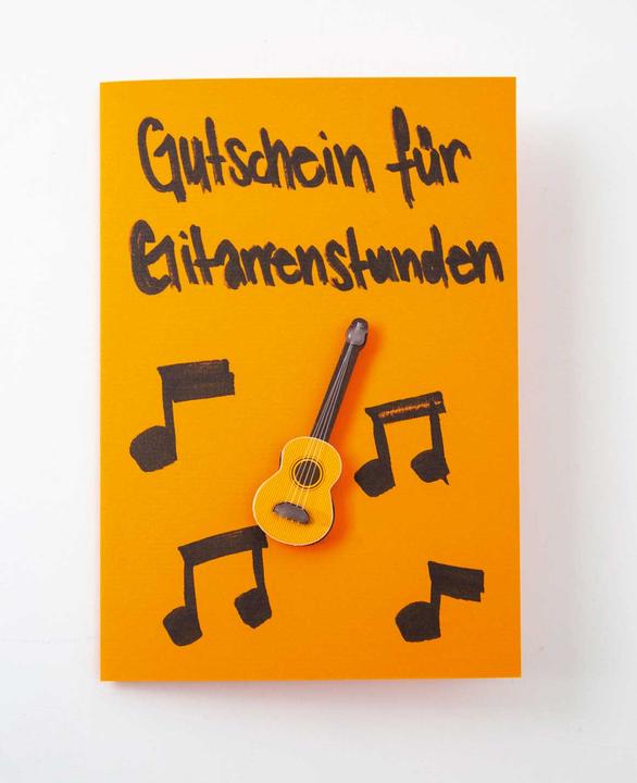 Image du produit I Am Creative Miniatur Gitarre