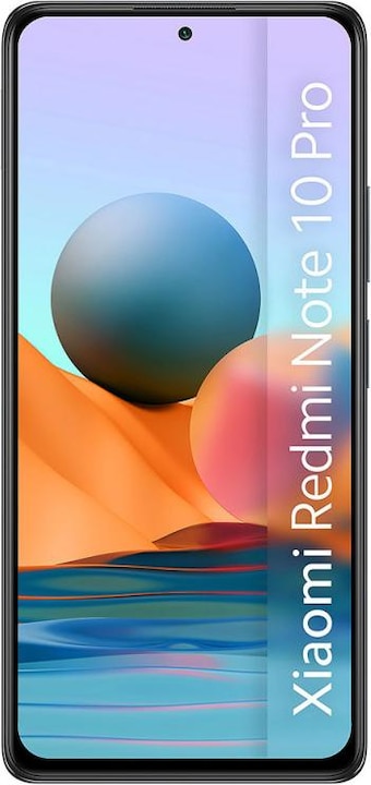 Produktbild Xiaomi Redmi Note 10 Pro (128 GB, Onyx Gray, 6.67", Dual SIM, 108 Mpx, 4G)