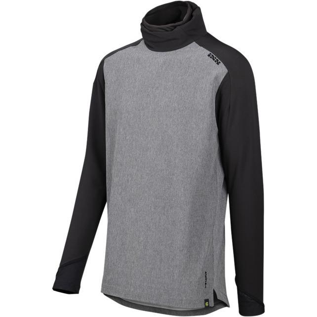 iXS, Herren, Velotrikot, Carve Digger hooded Jersey (XL), Grau, XL