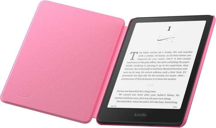 Image du produit Amazon Kindle Paperwhite (2024) fabric cover - raspberry (Amazon Kindle Colorsoft)