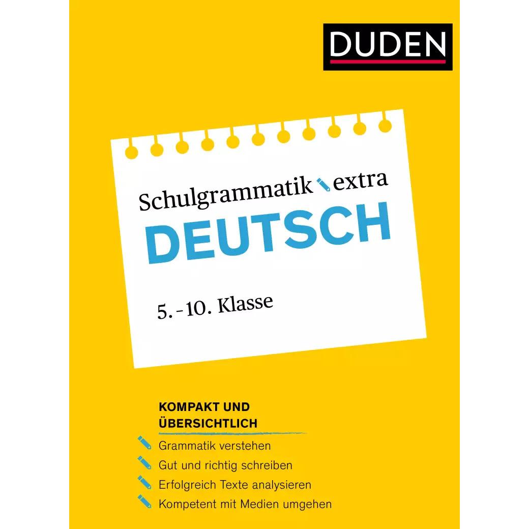 Duden Schulgrammatik extra – Deutsch, Schulbücher von Monika Bornemann
