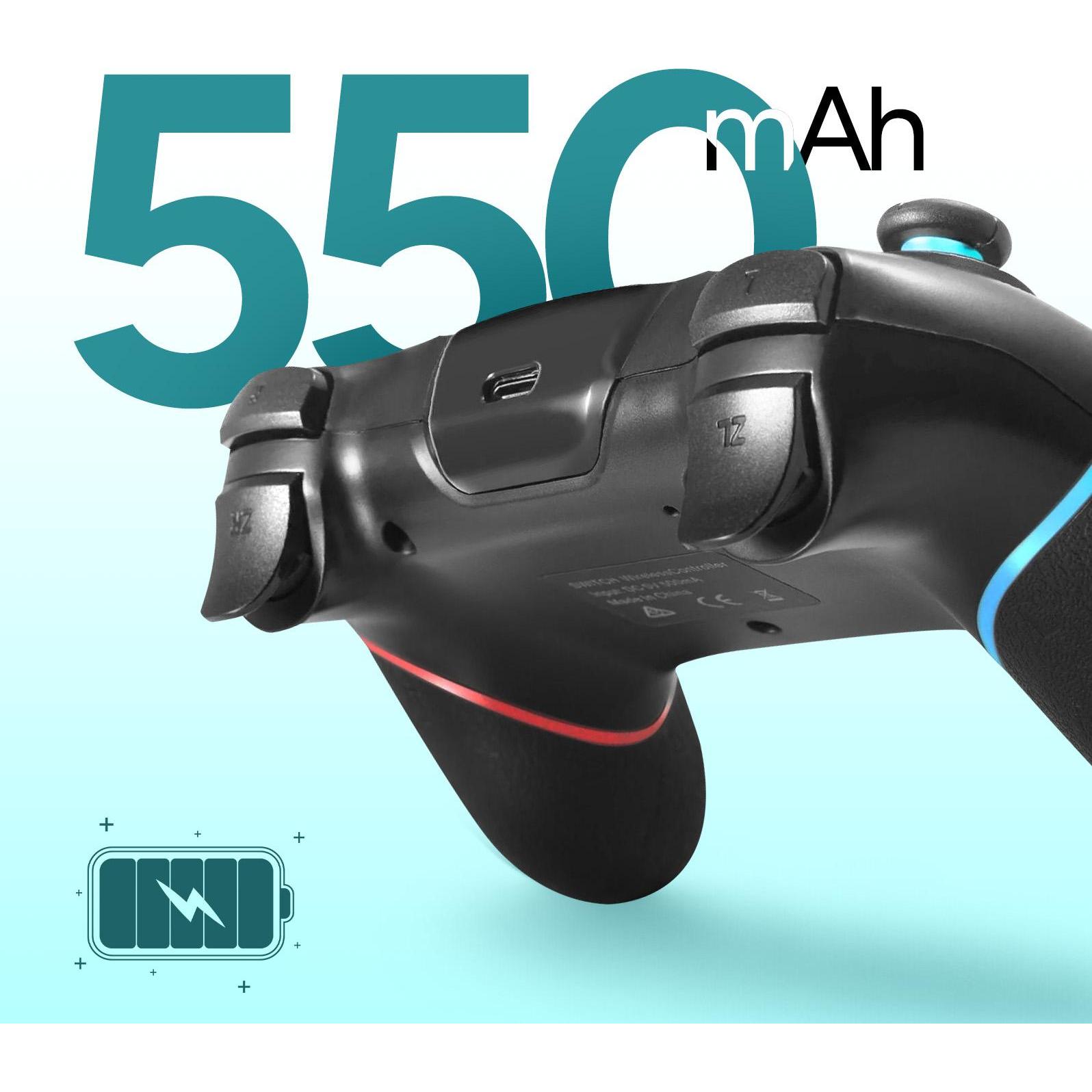 Thumbnail - VR Shinecon TK230 Kabelloser Controller (PC, Switch), Gaming Controller, Schwarz