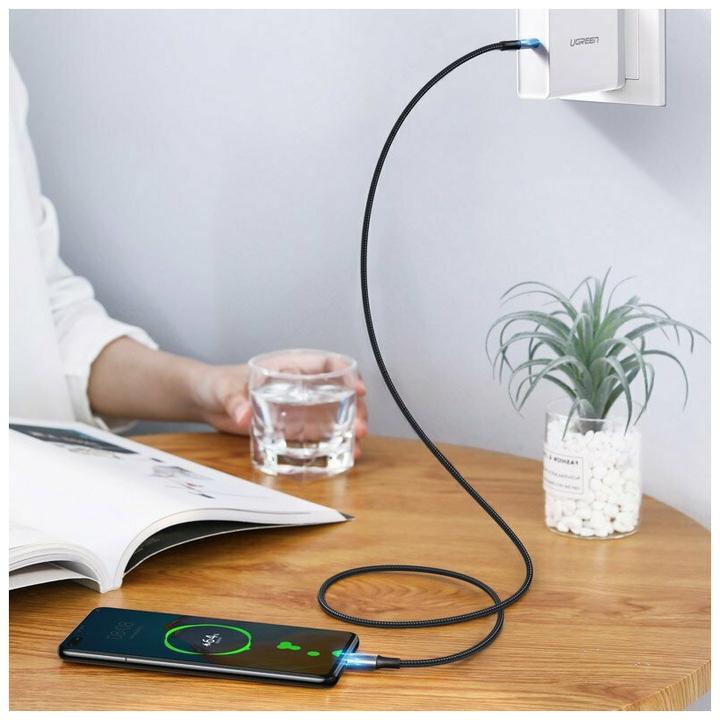Image du produit Ugreen Câble de charge en nylon titane (2 m, USB 2.0)