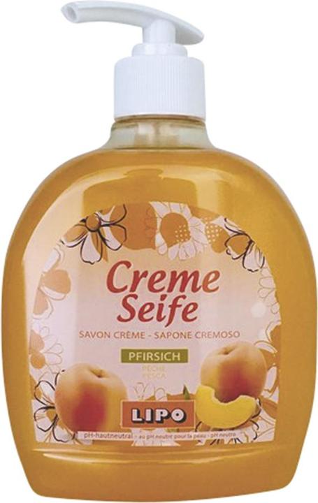 Actual product image Magni Regina cream soap 500ml peach (Liquid soap, 500 ml)