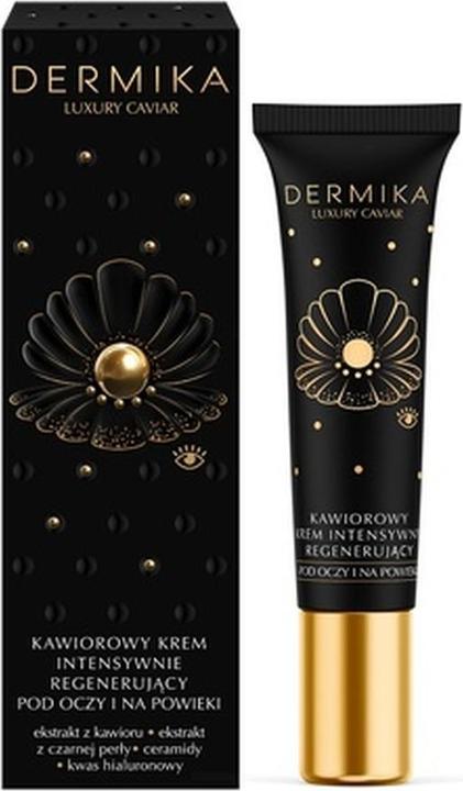 Dermika Luxury Caviar caviar intensive regenerating cream for eyes and eyelids 15ml (Augenpflege Gel, 15 ml, Tag)