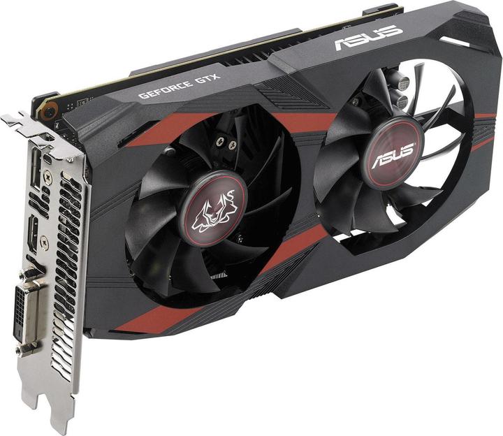Actual product image ASUS GeForce CERBERUS GTX1050 Ti O4G (4 GB)